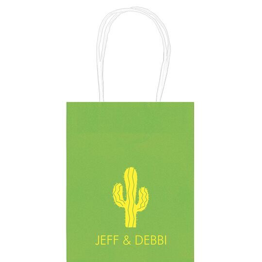 Desert Cactus Mini Twisted Handled Bags